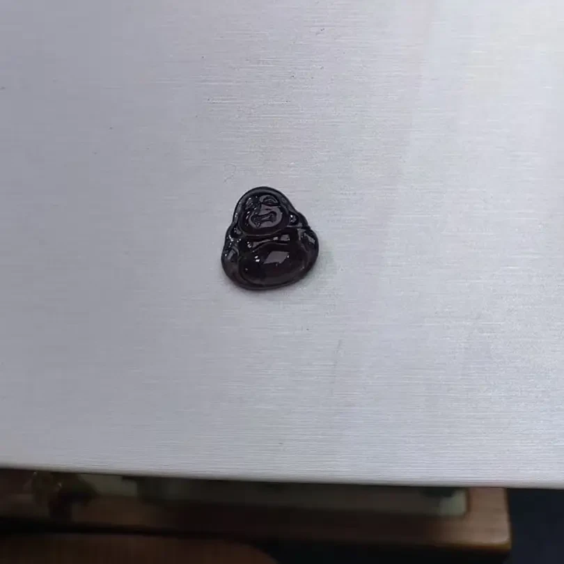 碧玺雕刻大肚佛公A