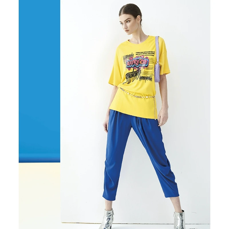 春夏新款洋气时尚上衣 赫6050A