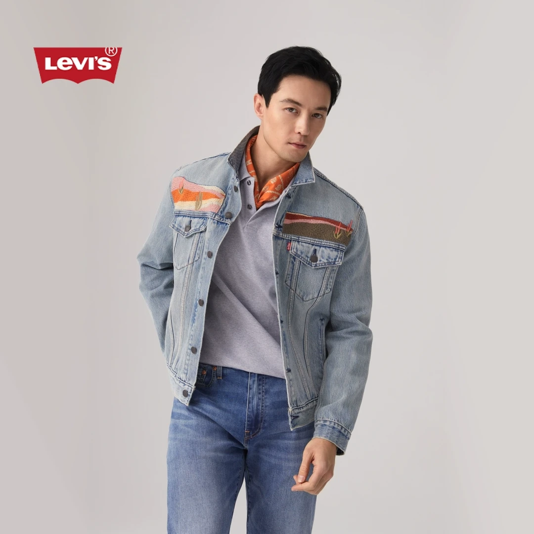【商场同款】Levi's李维斯25年秋季男士质感牛仔夹克外套72334-0723