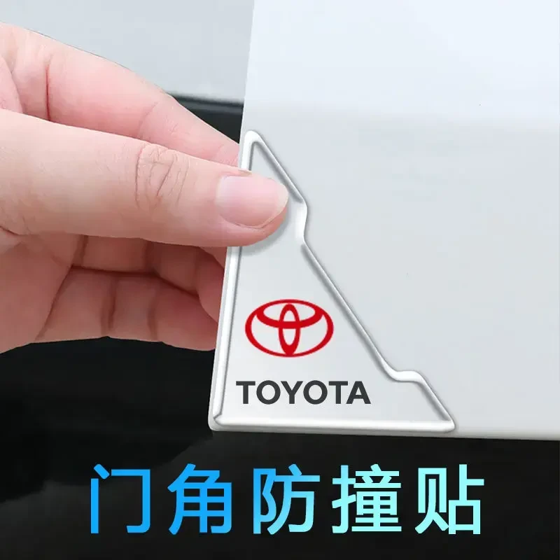 汽车门角防撞贴条防刮蹭透明隐形车载门边框保护贴开车门防碰神器