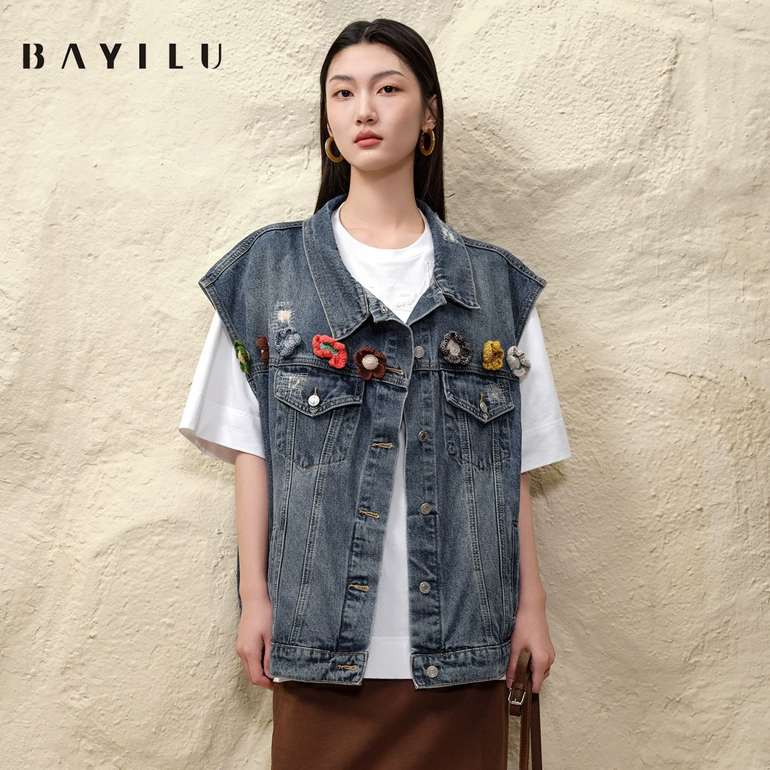 【今喜】芭依璐2025春季新款外套马甲91W5021