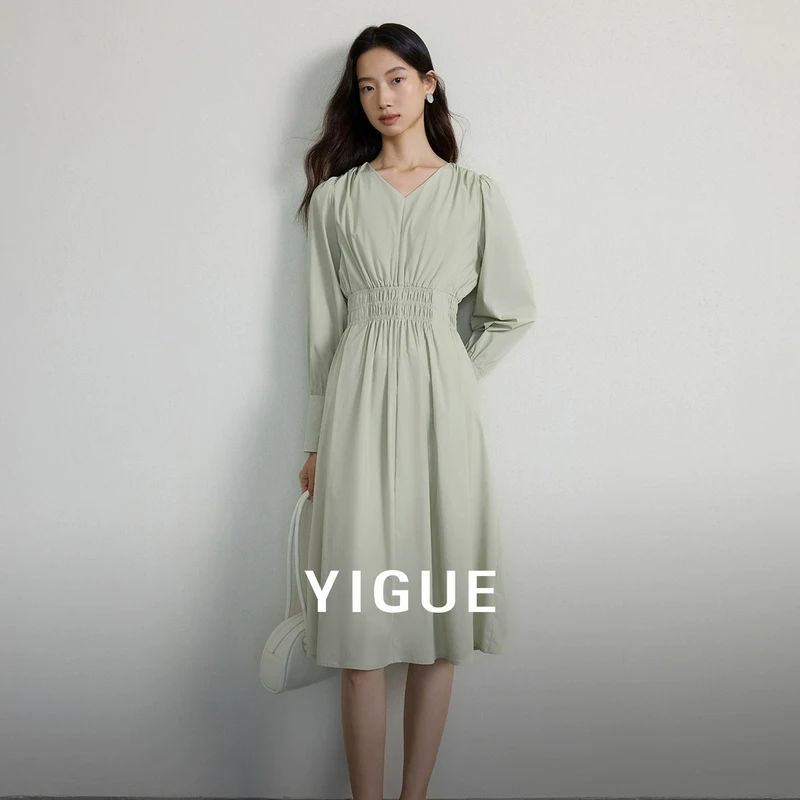 亦谷法式连衣裙女装2025春季新款今年流行漂亮高级感裙子G5CAL006