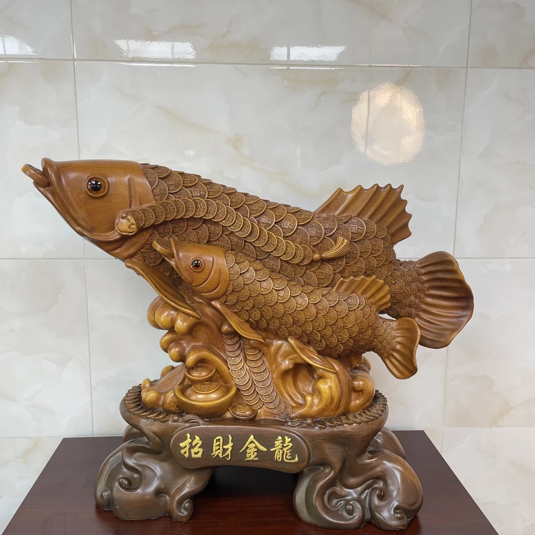 客厅玄关家居装饰品开业送礼佳品金龙鱼
