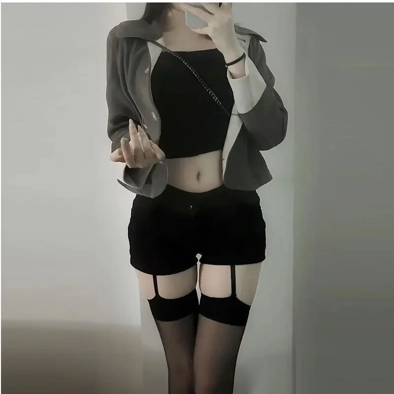 高透透视菠萝丝袜美腿连裤袜隐形半筒黑色霓虹美肤一次性丝袜网袜