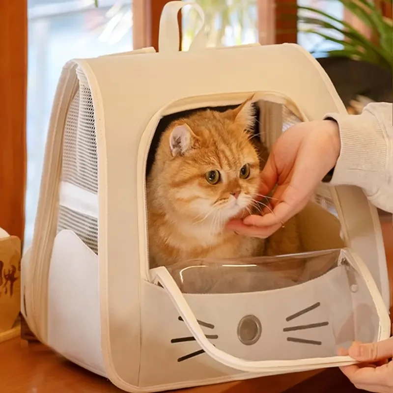 猫包外出便携宠物背包外出包猫咪双肩书包大容量太空舱宠物猫HR