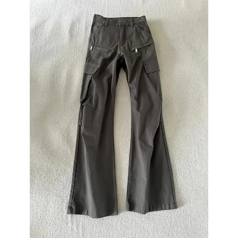 cleanfit伐木裤子男女款春秋深灰色美式工装裤户外休闲登山冲锋裤