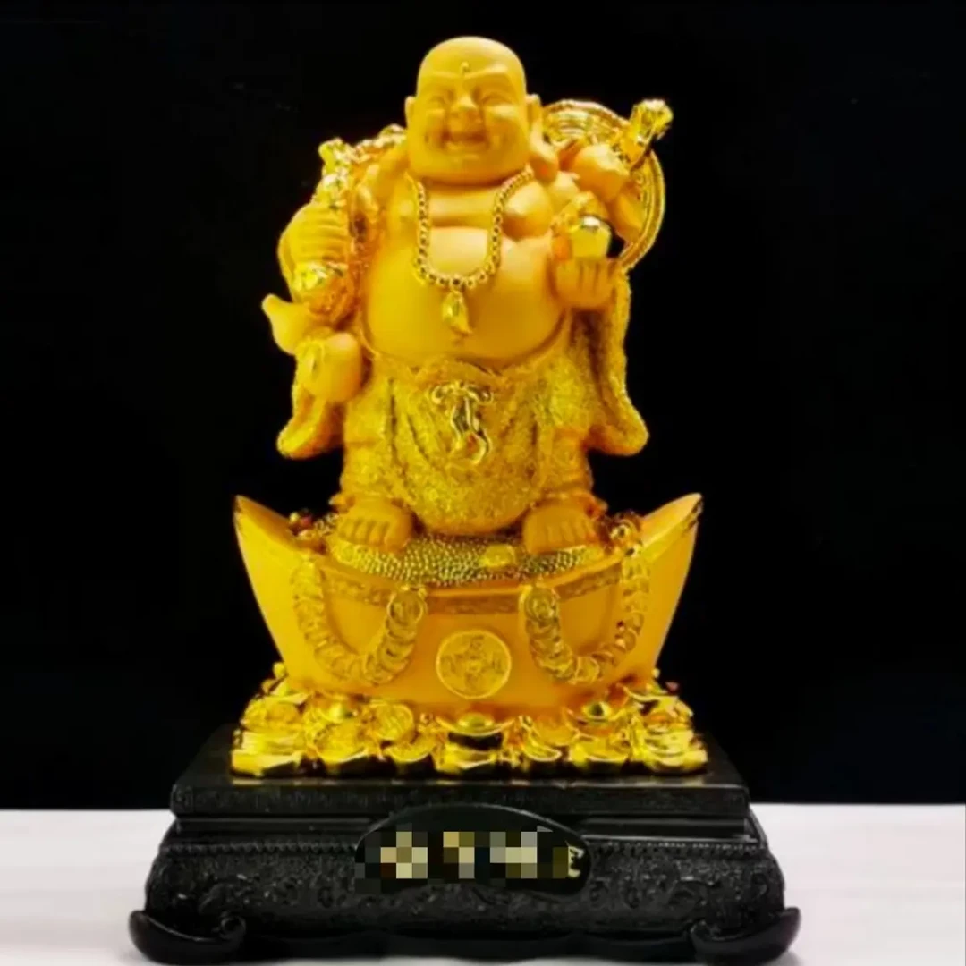 招财笑佛客厅办公室家居装饰店铺开业乔迁