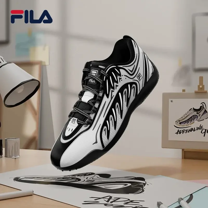 FILA斐乐男女鞋【明星同款 ADE JV薄底鞋】夏琥珀流光老爹鞋运动鞋