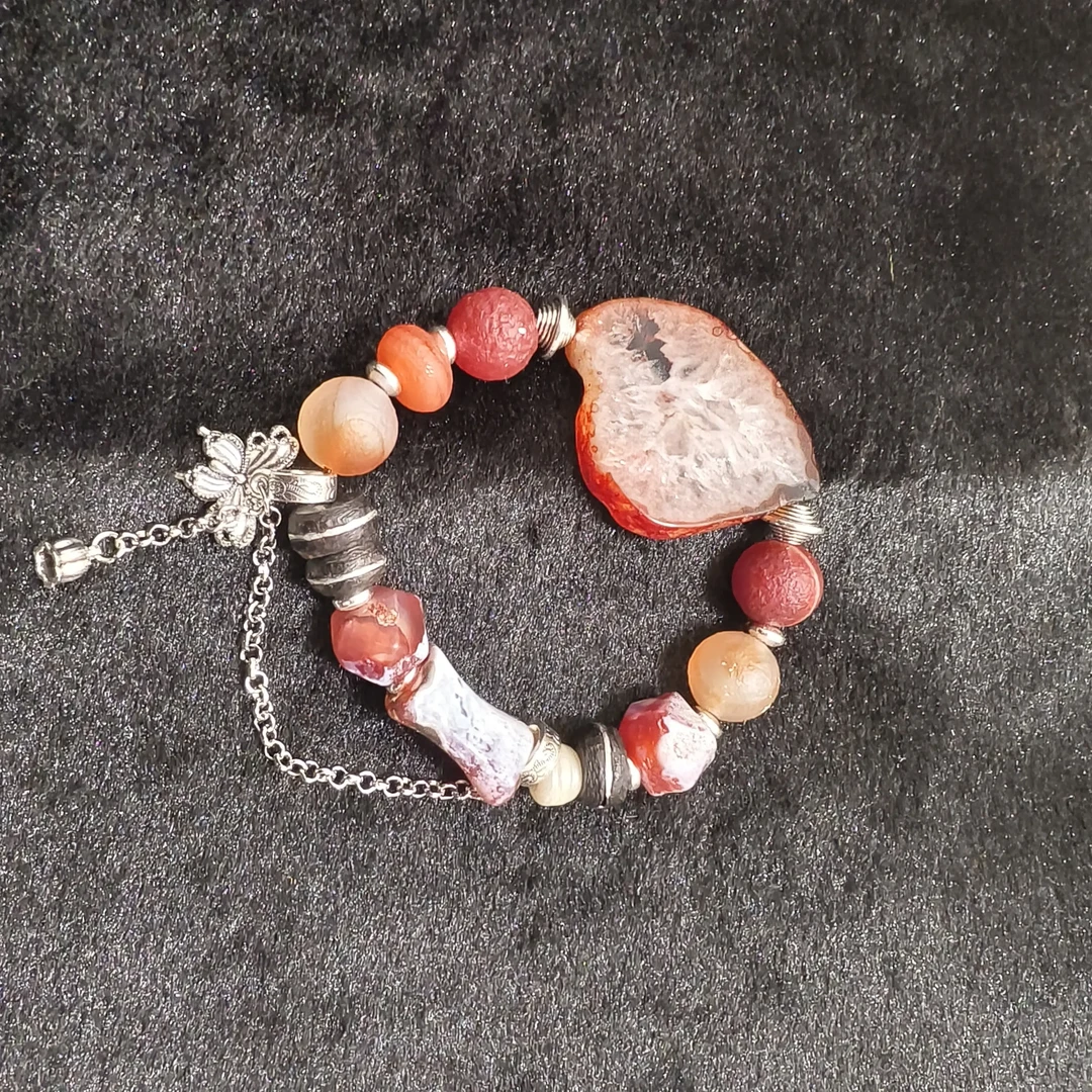 铜合金水晶手链 原创设计精美饰品