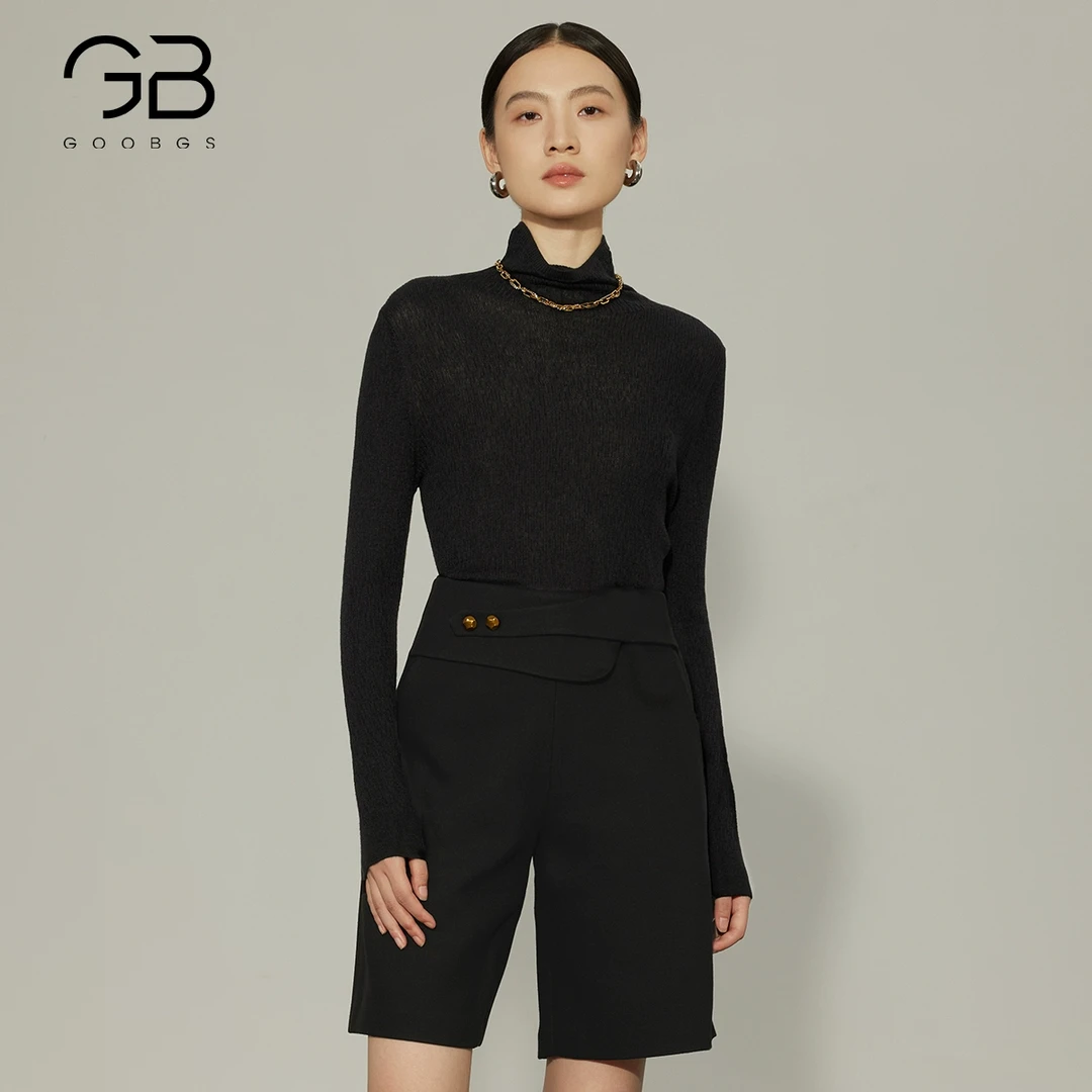 【谷邦L+】谷邦GOOBGS 高领长袖套头毛衫 G2471322