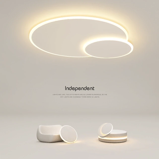 简约现代led吸顶灯主卧室灯创意小客厅中山灯具阳台灯餐厅书房灯
