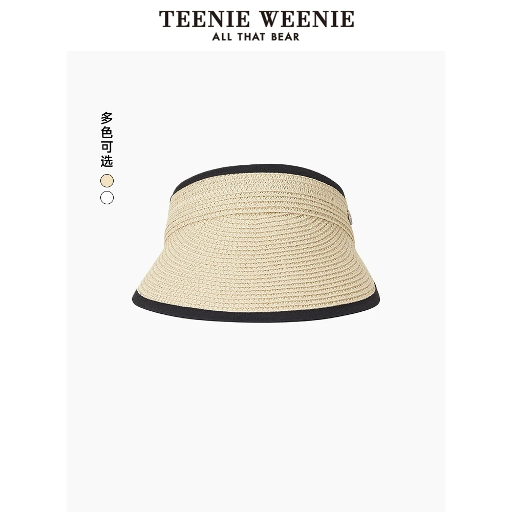 *TeenieWeenie小熊女字母帽子女25简约休闲空顶遮阳帽TTAC25S501W