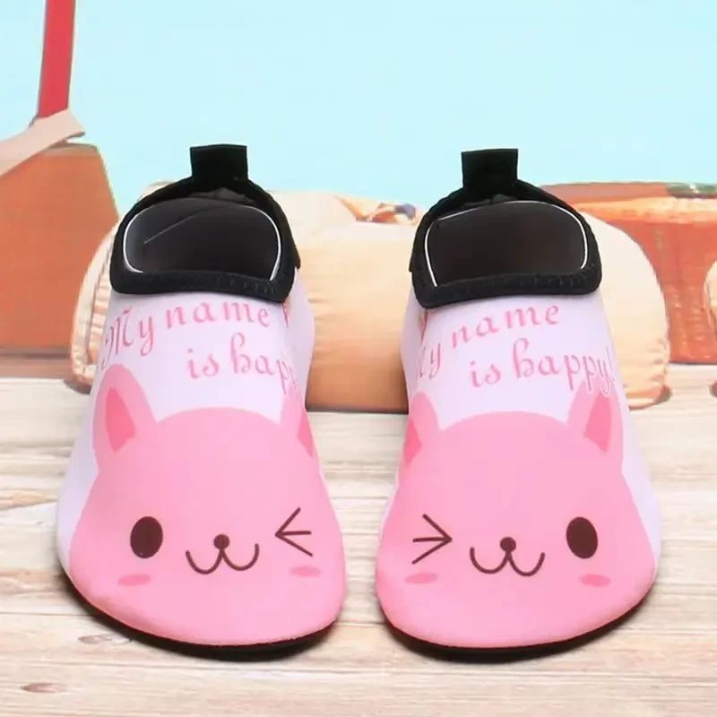 沙滩鞋软底水上乐园室内宝宝厚底防滑户外夏日夏亲子女宝漂流鞋袜