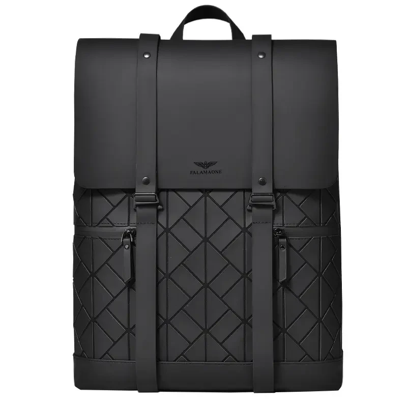 法莱阿玛尼2025新款通勤双肩包男旅游大容量电脑包背包礼物送男友