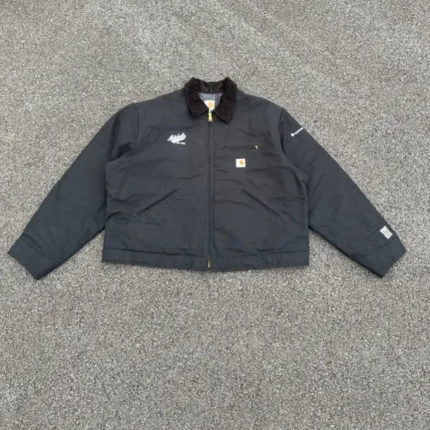 Vintage卡哈特J001 BLK底特律夹克尺码：XXL 衣长68 胸围146
