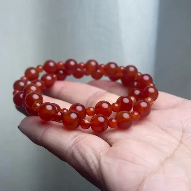 双圈手串显白大气适合女性佩戴