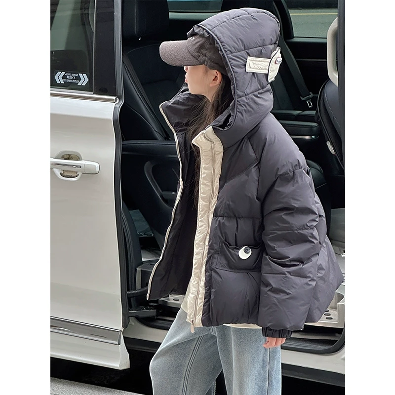 K27814孙小美女童羽绒服冬装儿童面包服大童外套保暖