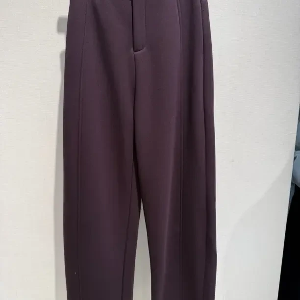 25476044【柚盐】秋冬新款高腰显瘦镰刀休闲裤