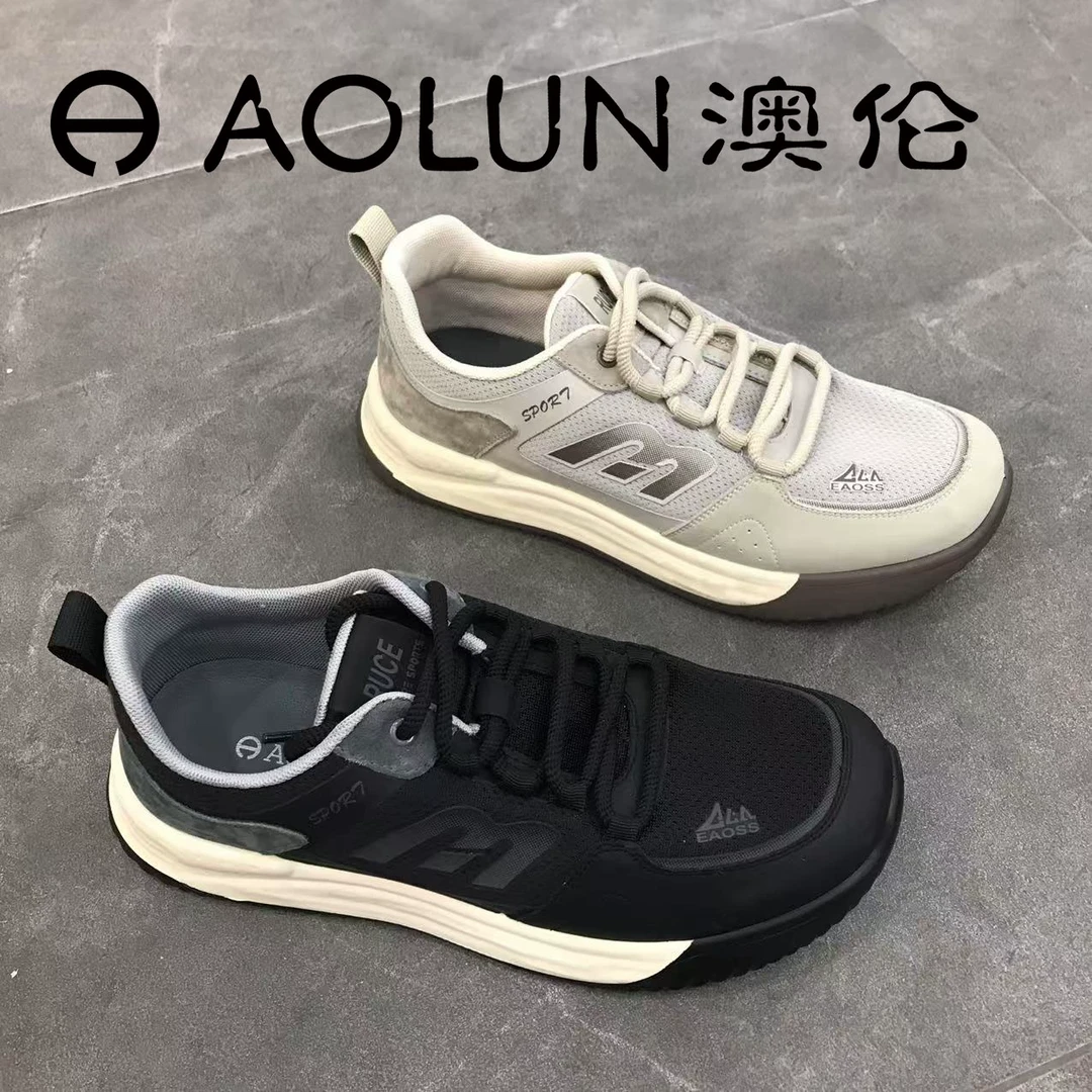Y01437006-8澳伦秋季新款2024年休闲百搭户外旅游鞋男Y01437007-8