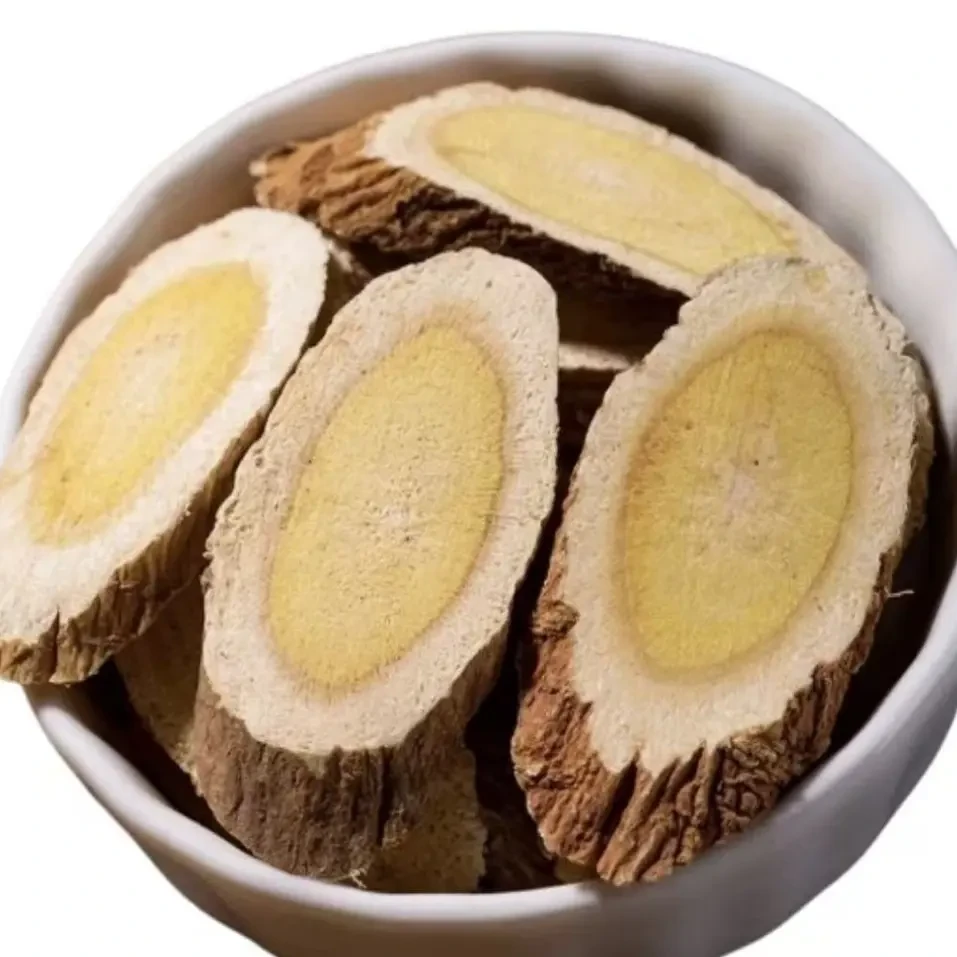 甘肃岷县多年生老黄芪切片无硫无熏可泡水煲汤干嚼