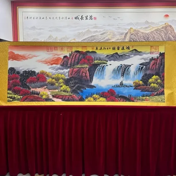 李朝运-鸿运当头-国画