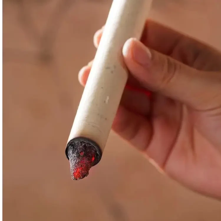 艾灸条柱家用石磨艾条.cm三年陈纯艾