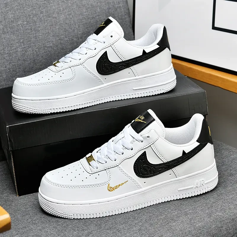 空军一号男款夏季透气低帮小白鞋莆田男鞋af1休闲运动板鞋女款鞋