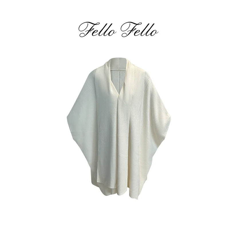 伙伴伙伴FellowFellow｜年装｜蝴蝶袖开衫外套披肩女