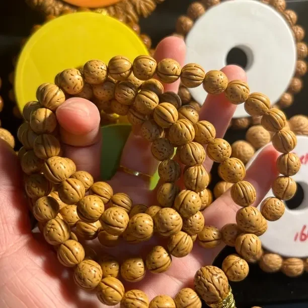 野生小奶豆长串  高油高密 盘玩手感超赞