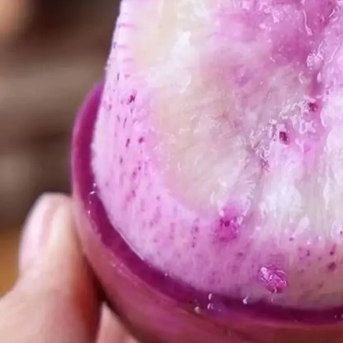 新鲜冰淇淋萝卜冰糖心脆甜多汁不辣糖度高