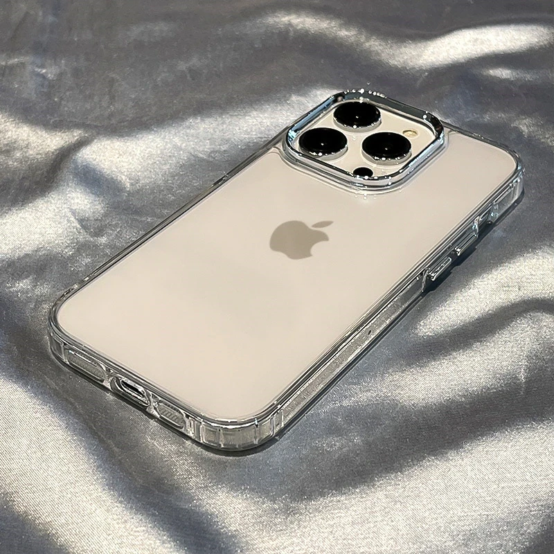 高级感金属框适用苹果15手机壳iphone13/14promax防摔16男女华为