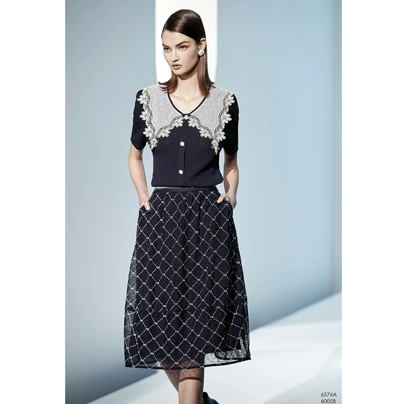 春夏新款洋气时尚上衣 赫6576A