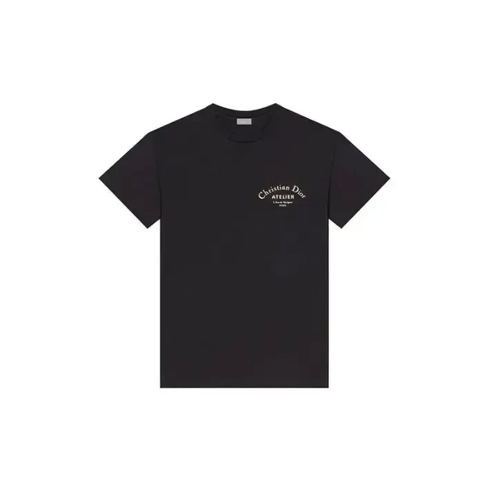 未使用 DIOR/迪奥 经典标语logo短袖 宽松休闲版型 y