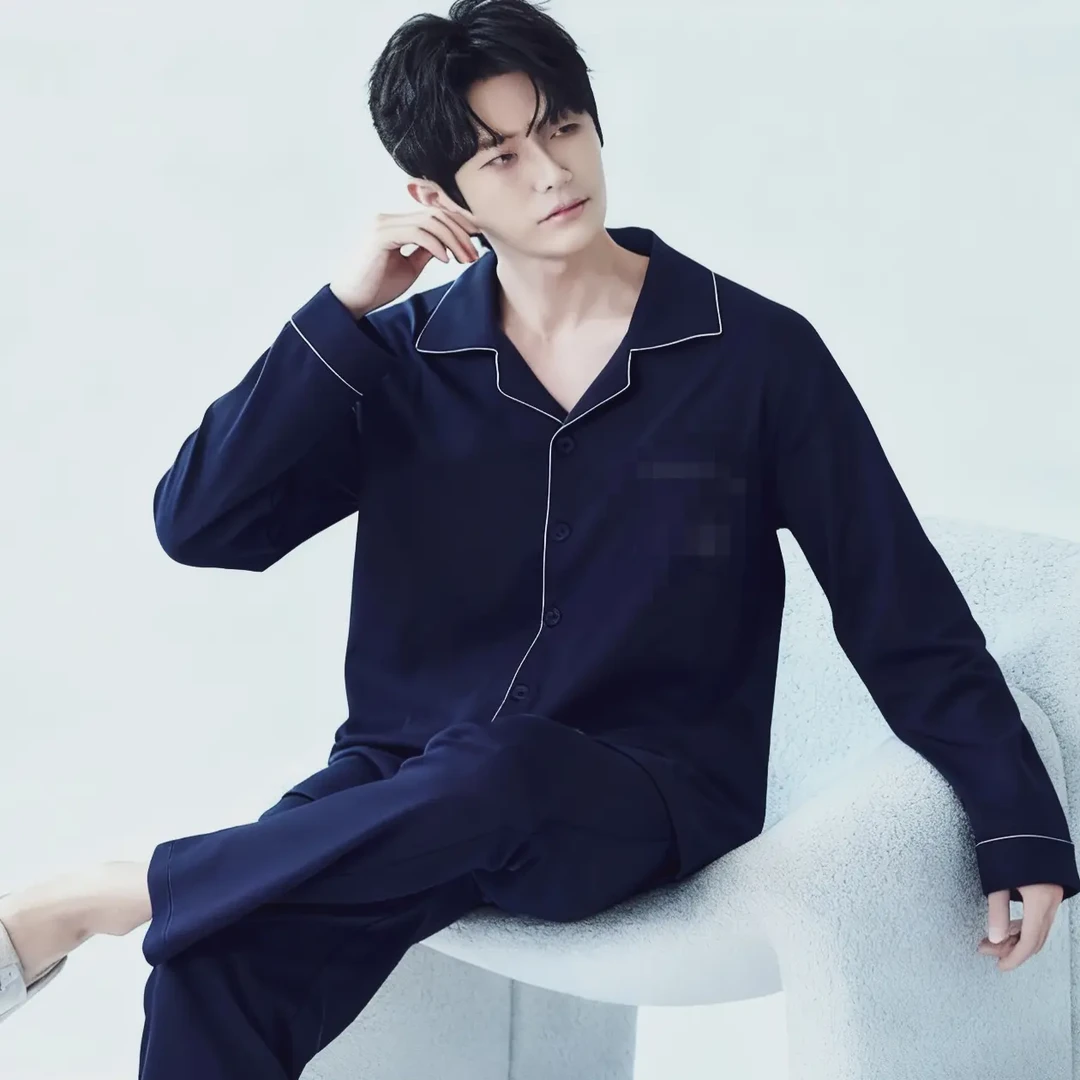 安妮M（菲小娅专属福利！男士纯棉家居服套装宽松版型舒适亲肤1905