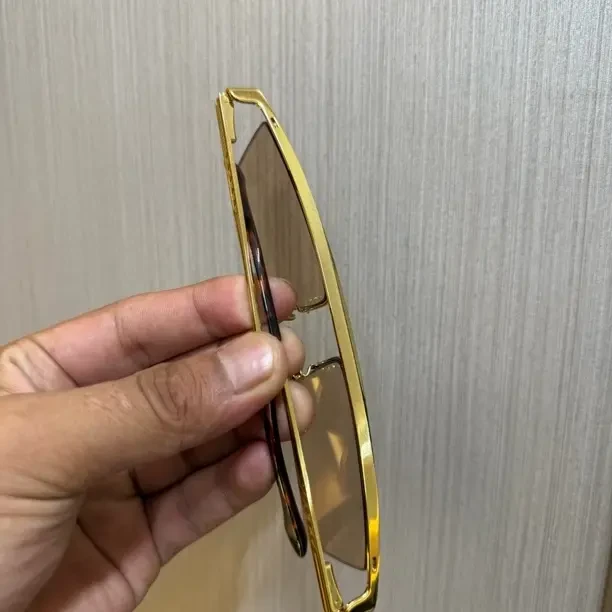 商务儒雅男士复古时尚超轻大框气质百搭方形无框切边近视眼镜