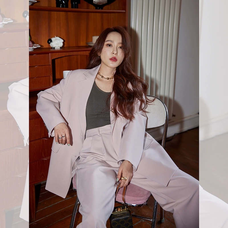 【高知职场】干练气质女装套装时尚西装&西裤女QD231001