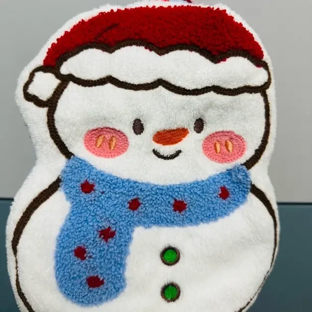 可爱圣诞树姜饼人挂式擦手巾家用厨房卫生间通用