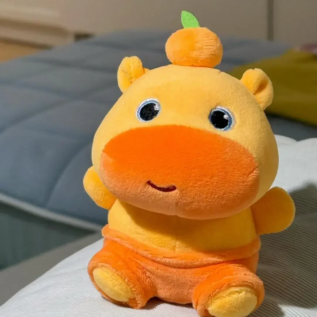 高颜值水豚毛绒玩偶公仔可爱挂饰送朋友闺蜜生日礼物包包挂件D488