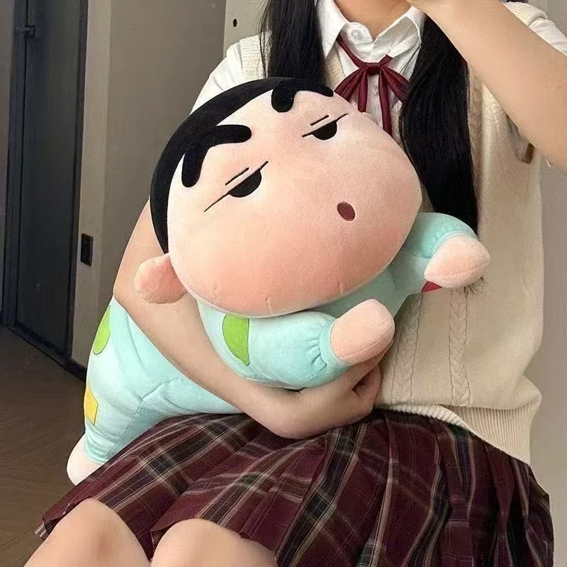 趴睡睡衣小新抱枕蜡笔小新玩偶毛绒玩具靠枕睡觉送男女生生日礼物
