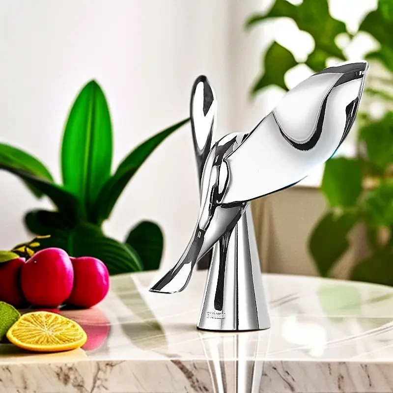 爆款中号飞鸟不倒创意摆件可开瓶器不倒翁小鸟平衡鸟金属啤酒开酒