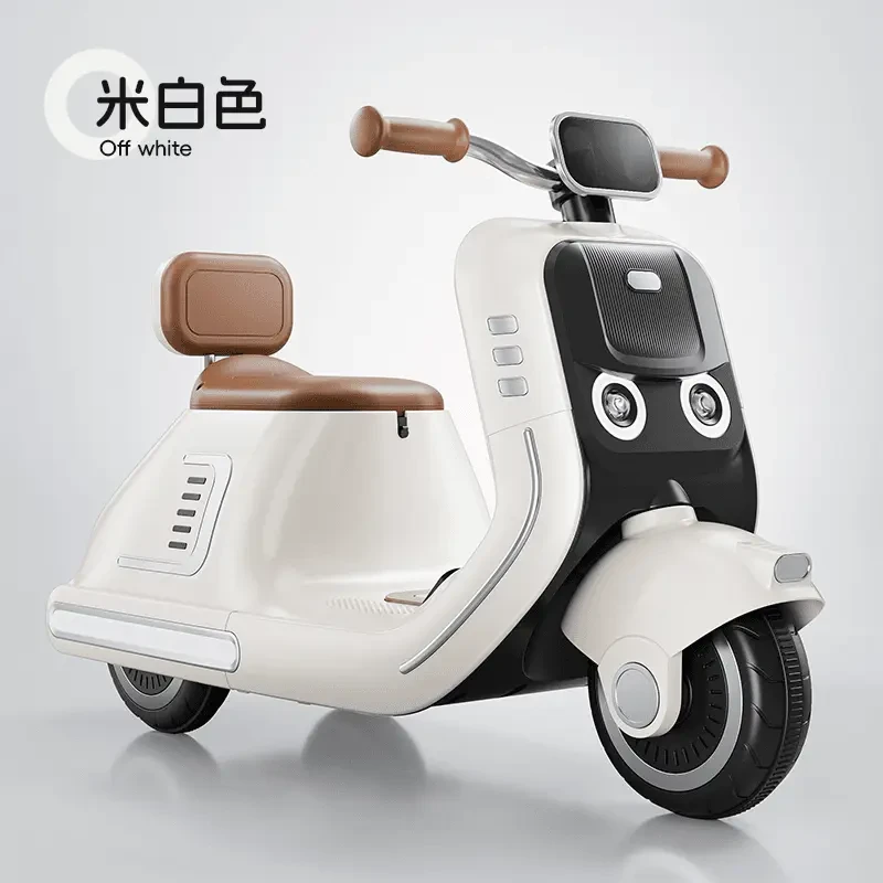 儿童电动车摩托车三轮车男女宝宝电瓶车小孩可坐人动力遥控玩具车