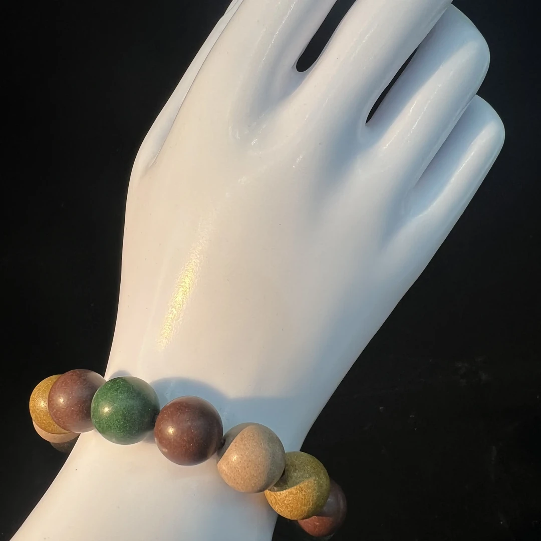 【古法非遗】五行手串-纯手工制作古法非遗五行合香珠手串