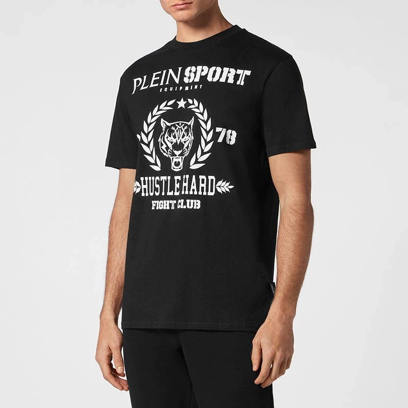 PHILIPP PLEIN 男士Tiger短袖圆领T恤 PLEINSPORT