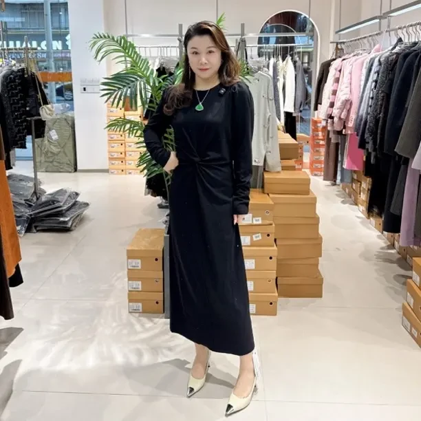 琼尚-新款简约风格连衣裙993306711