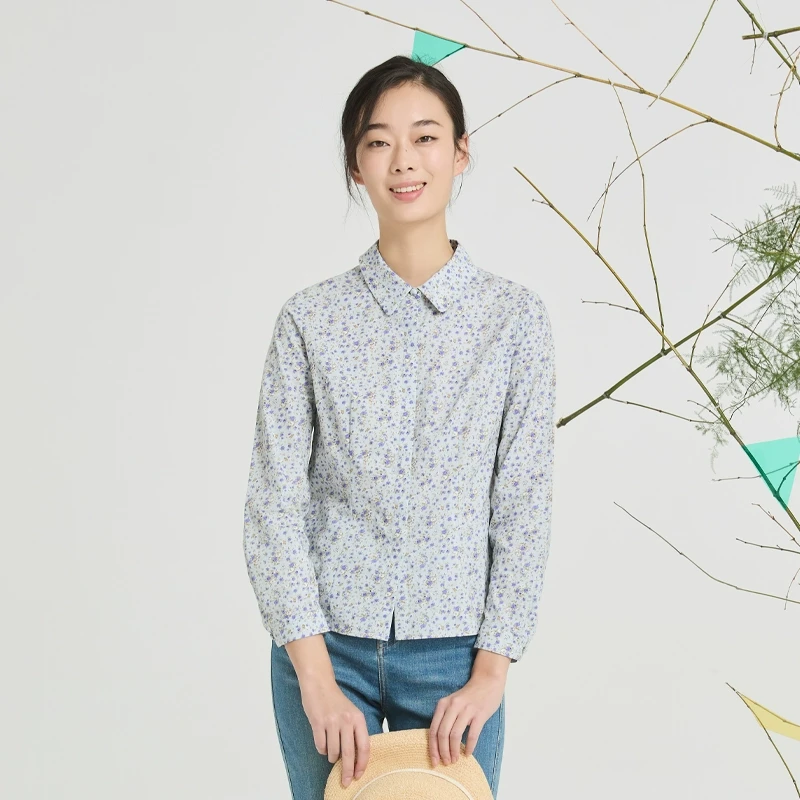 《念花溪》小兰花衬衫FS341/251