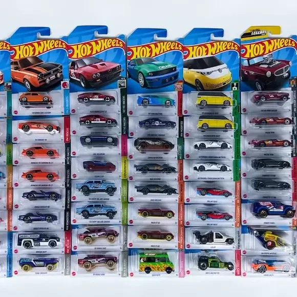 23L/Q 批次C4982风火轮火辣小跑车儿童玩具合金轨道汽车模型