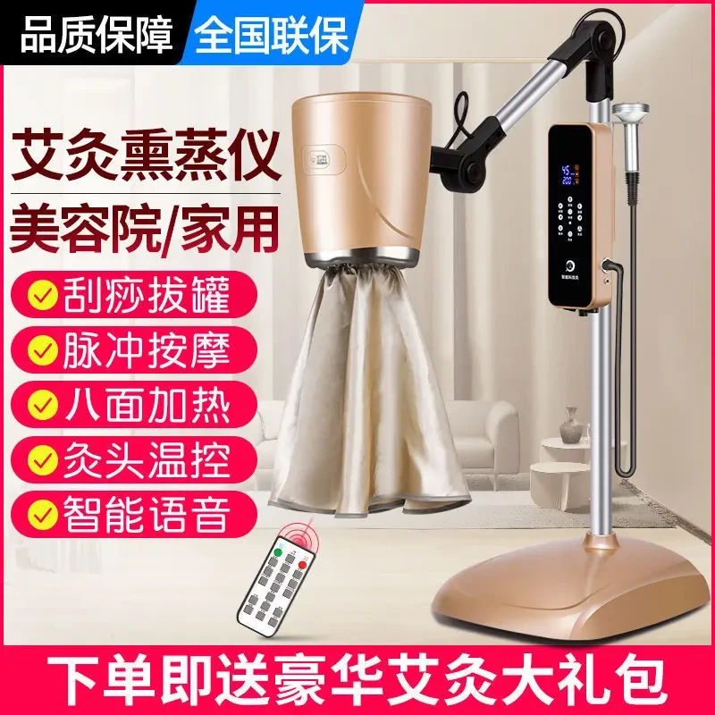 艾灸家用仪器宫寒理疗熏蒸仪盒随身灸养生美容院专用艾炙灯加艾绒