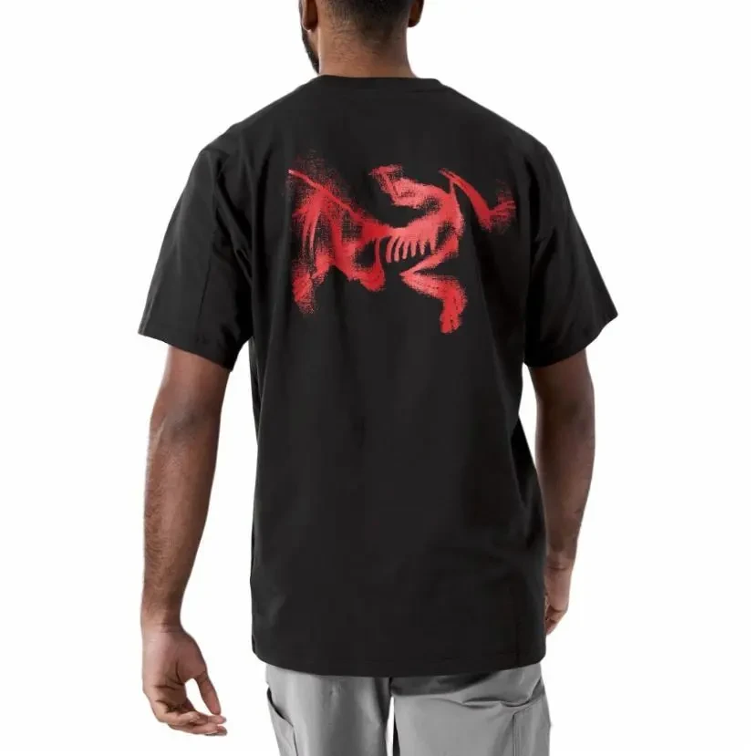 ARC'TERYX/始祖鸟25新款后背大标圆领套头短袖T恤纯棉半袖9538