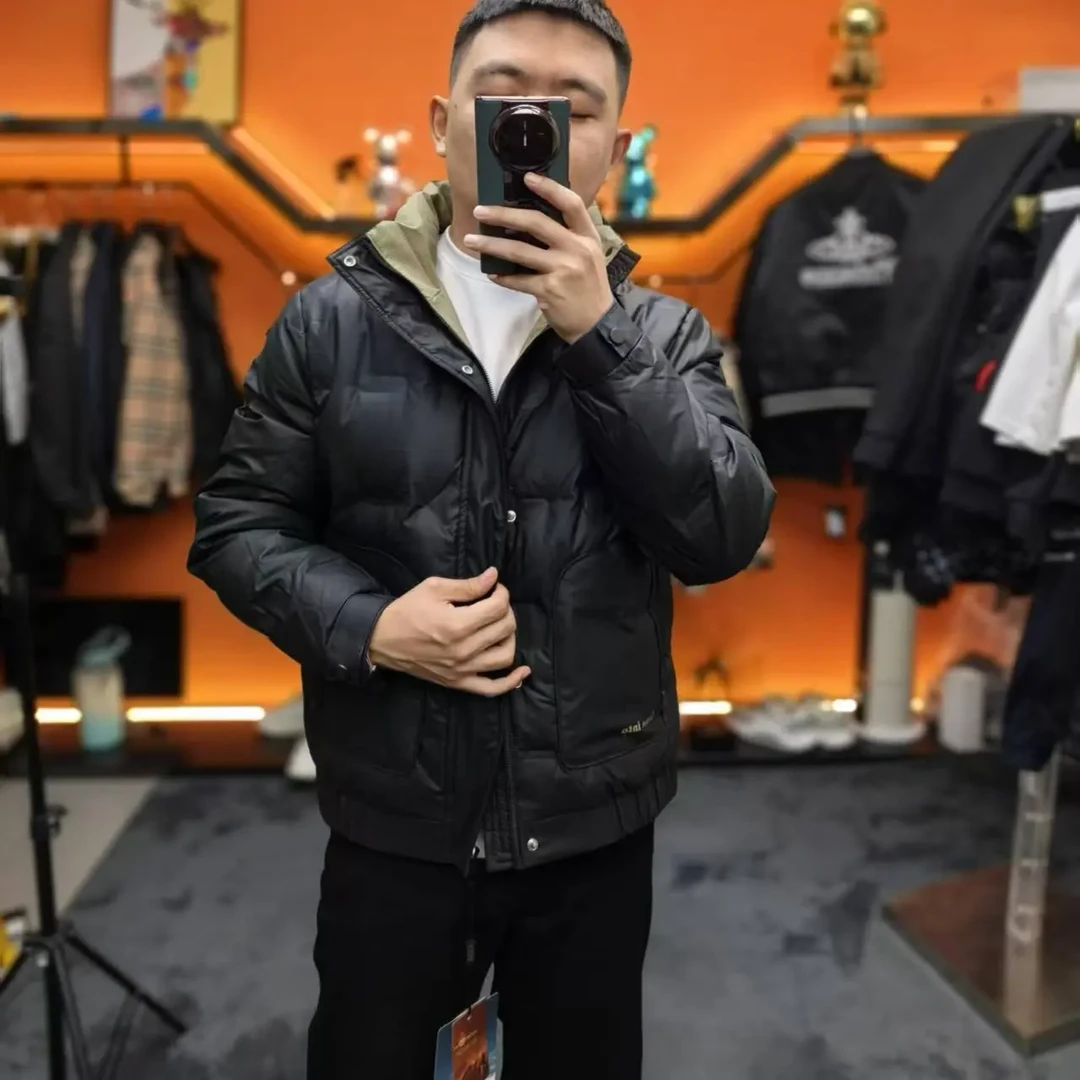 6632冬季男士百搭保暖厚款高品质时尚立领棉服外套