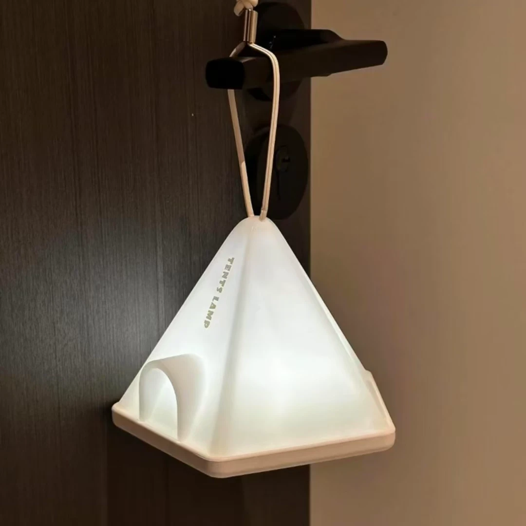 户外露营帐篷小夜灯高颜值卧室睡眠灯usb充电宿舍氛围感床头灯